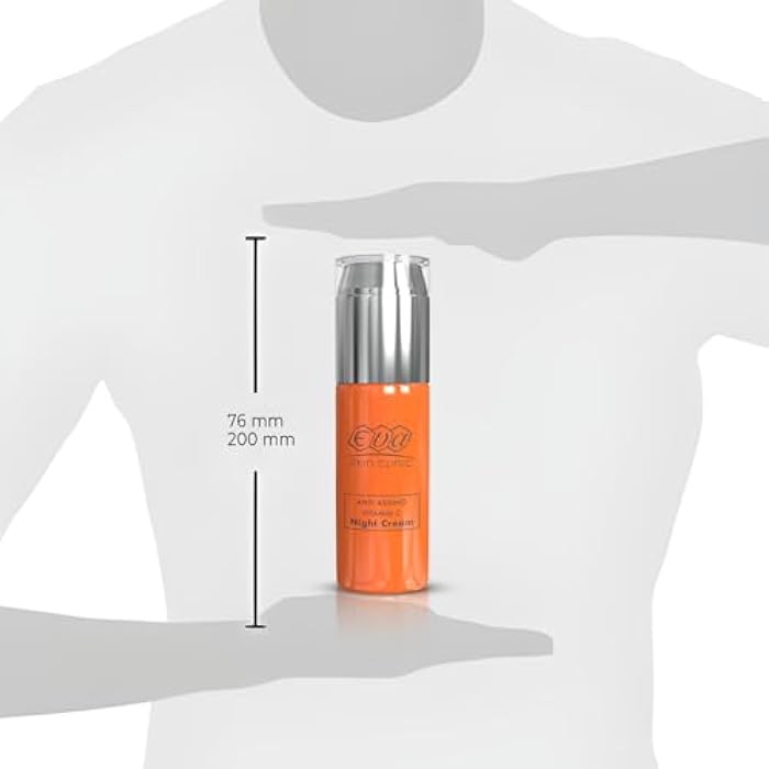 Eva Skin Clinic Vitamin C Night Cream for Brightening Skin Renewal and Overnight Hydration Face Moisturizer 50 ml - Image 4